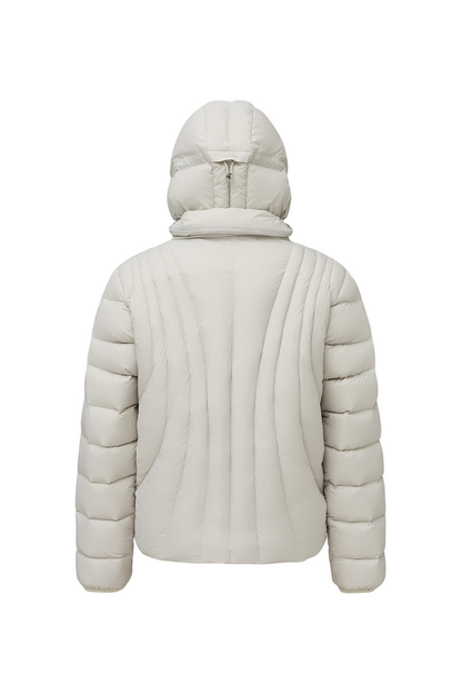 Curved Quilt Down Jacket