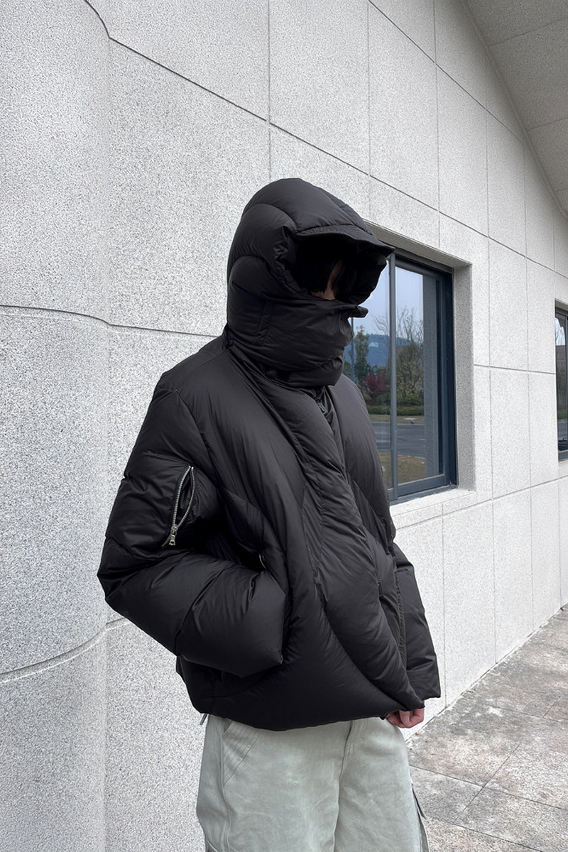 Detachable Hood Down Jacket