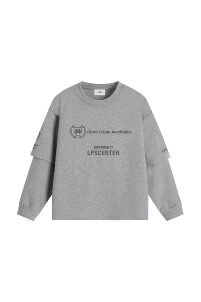 Layered Graphic Long Sleeve Tee