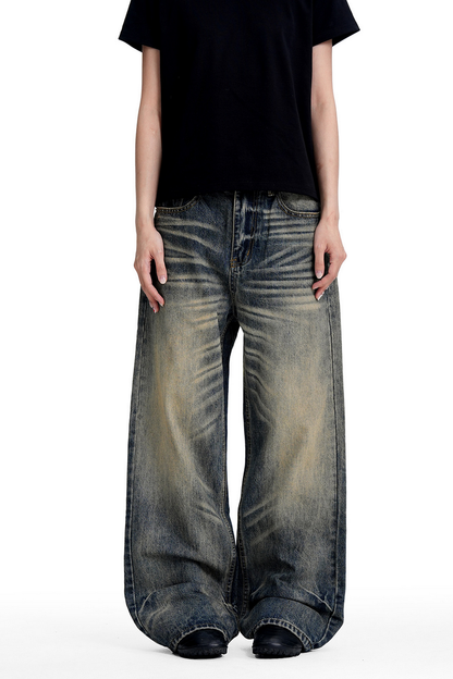 Whisker Barrel Jeans