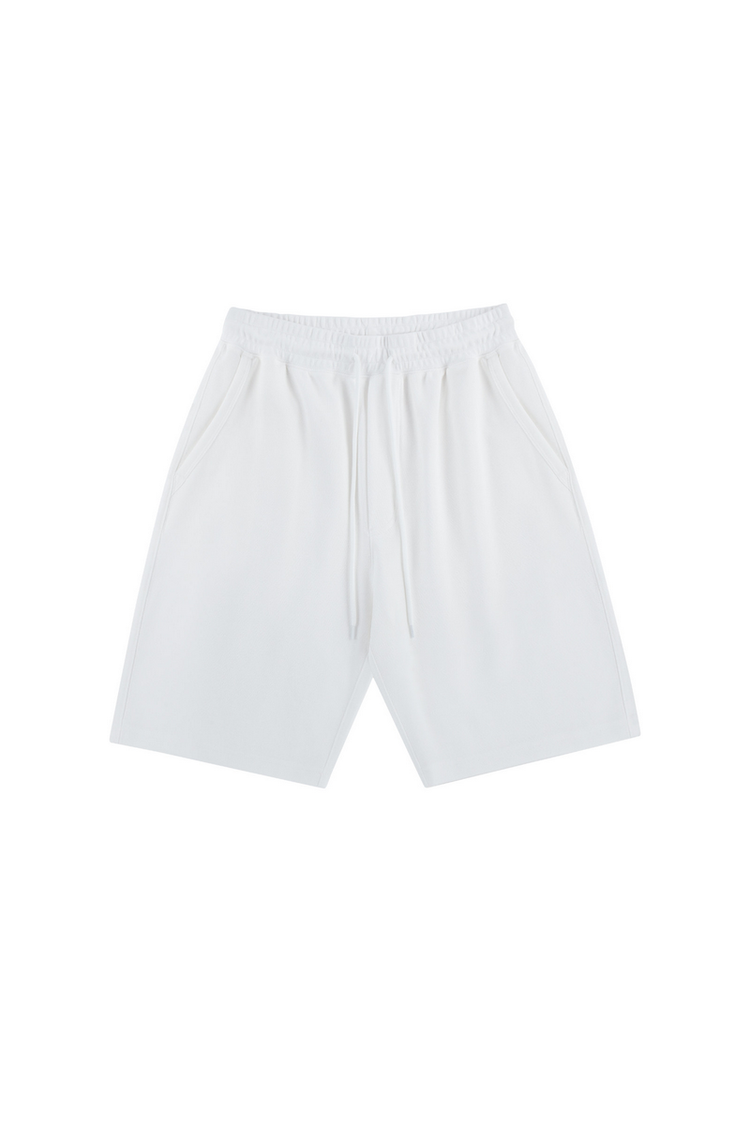 Pique Sweat Shorts — IDLT — view 2
