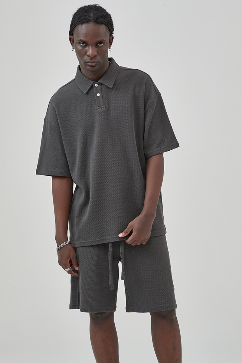 Diamond Waffle Shorts