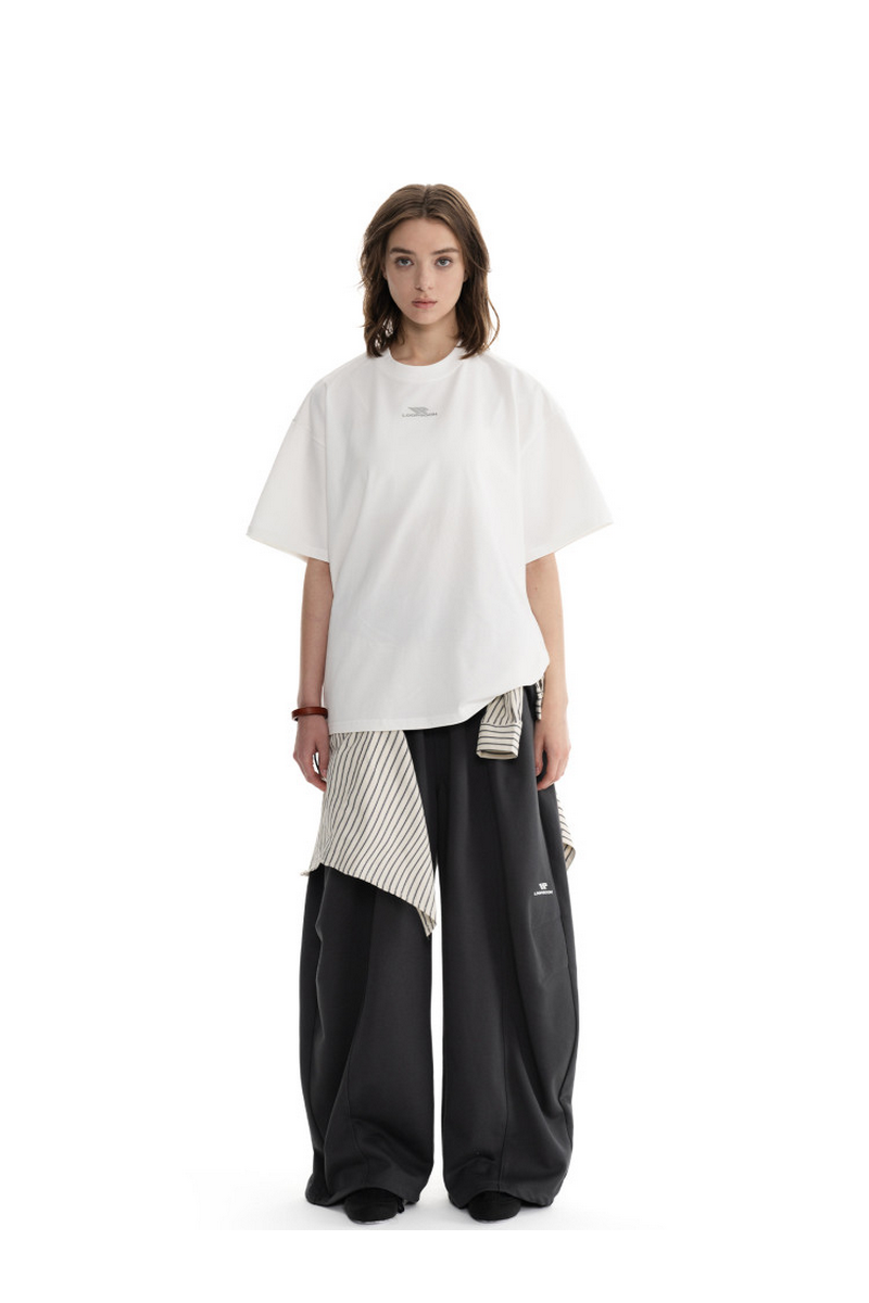 Small Logo Oversized T-Shirt