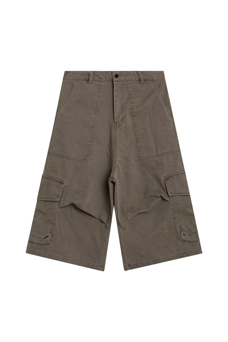 Wide Leg Cargo Capris