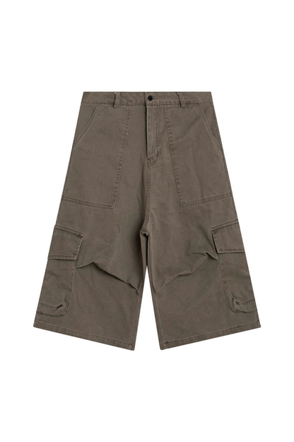 Wide Leg Cargo Capris