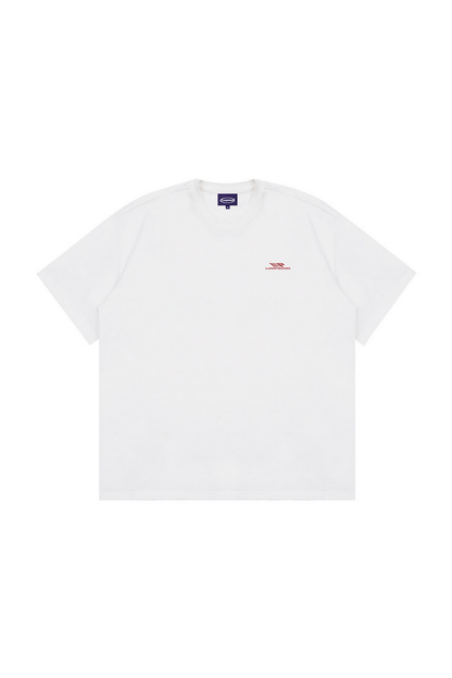 Heavyweight Letter Print T-Shirt
