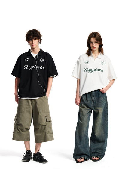 Jersey Polo Graphic Tee