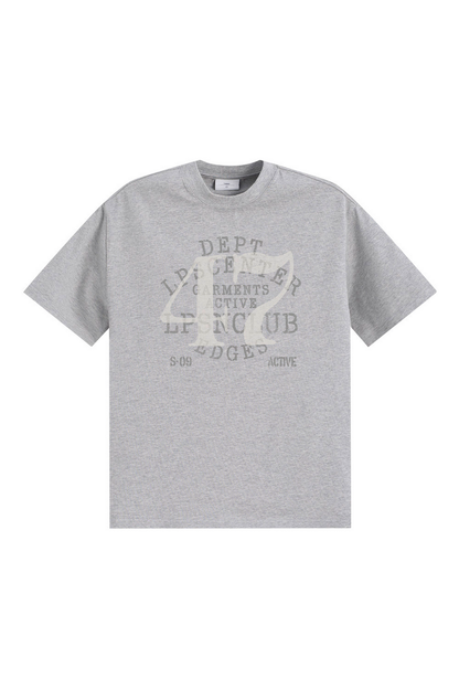Distressed Number Graphic Tee
