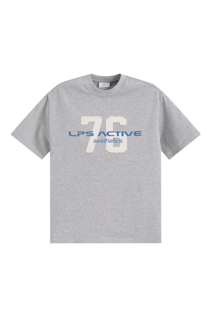 Applique Letter T-Shirt