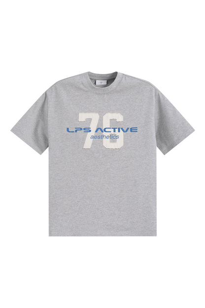 Applique Letter T-Shirt
