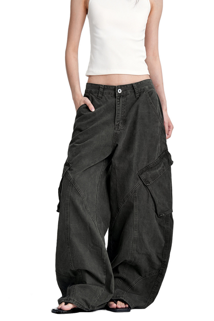 Oversized Pocket Cargo Pants