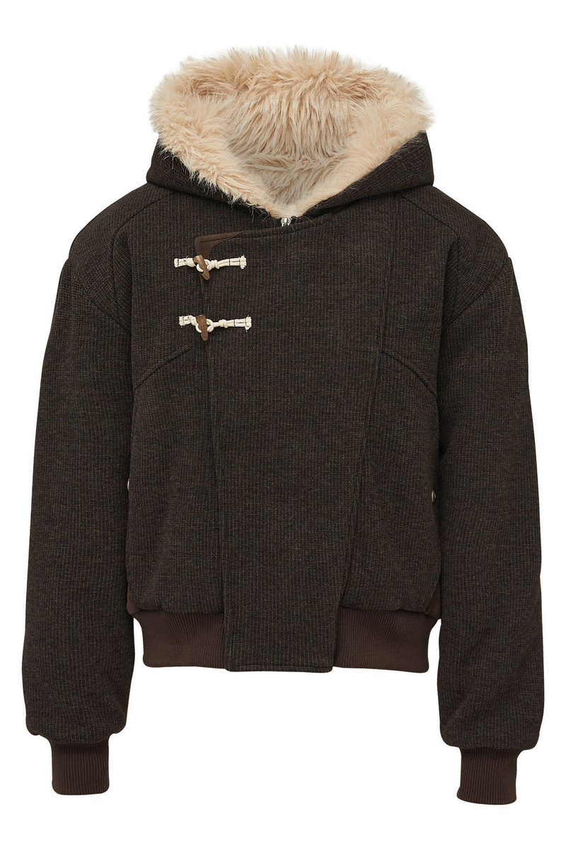 Horn Toggle Wool Coat