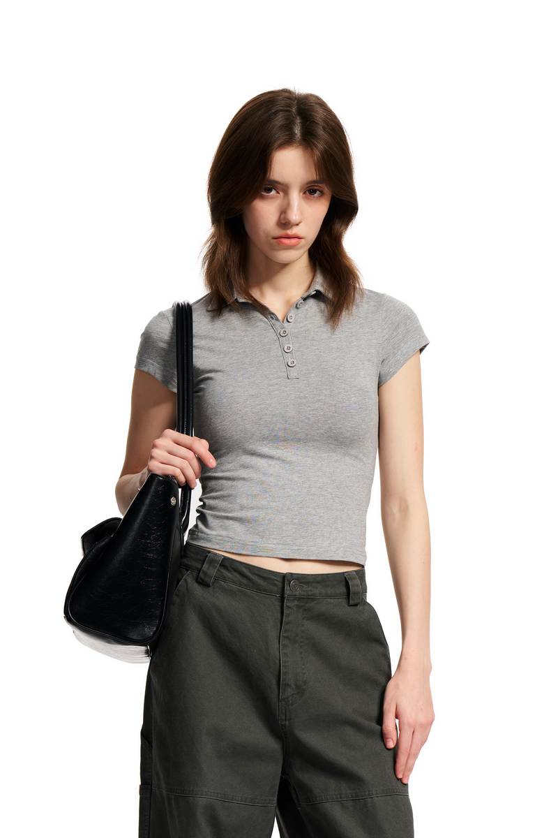 Slim Stretch Polo Tee