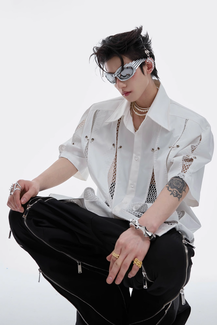 Deconstrucion Piercing Shirt — Argue Culture — view 3