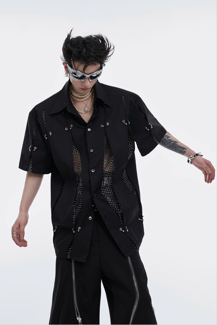 Deconstrucion Piercing Shirt — Argue Culture — view 7