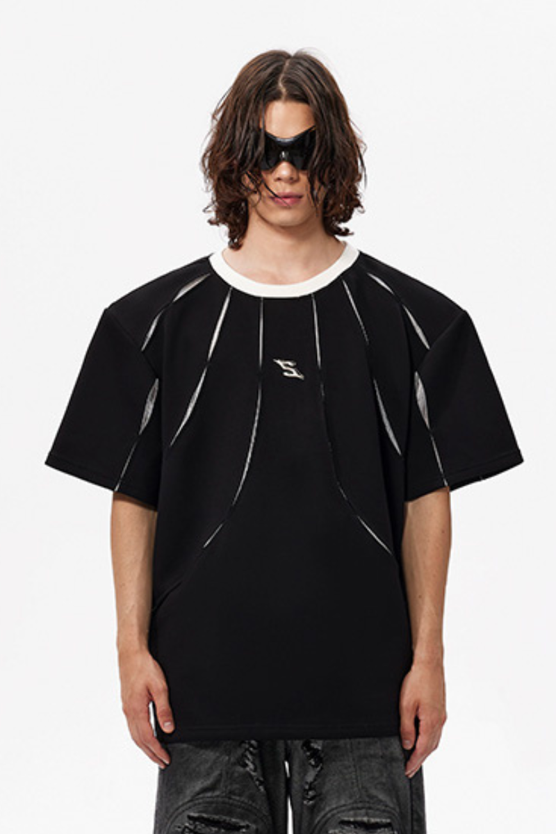 Minimalist Padded Shoulder Tee
