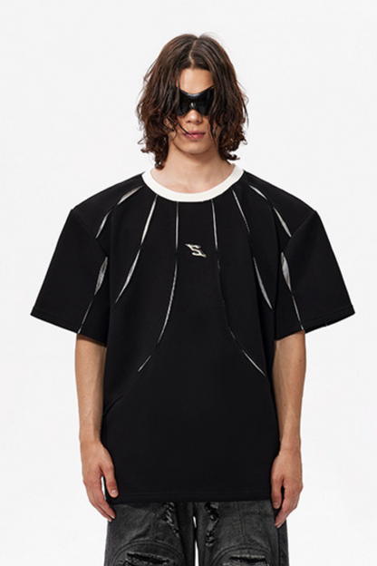 Minimalist Padded Shoulder Tee