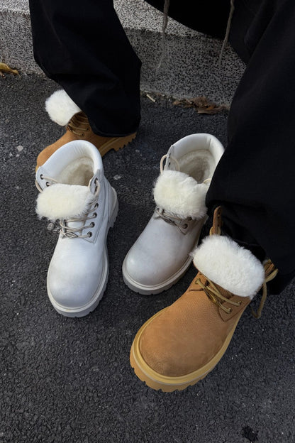 Fleece Lined Snow Boots