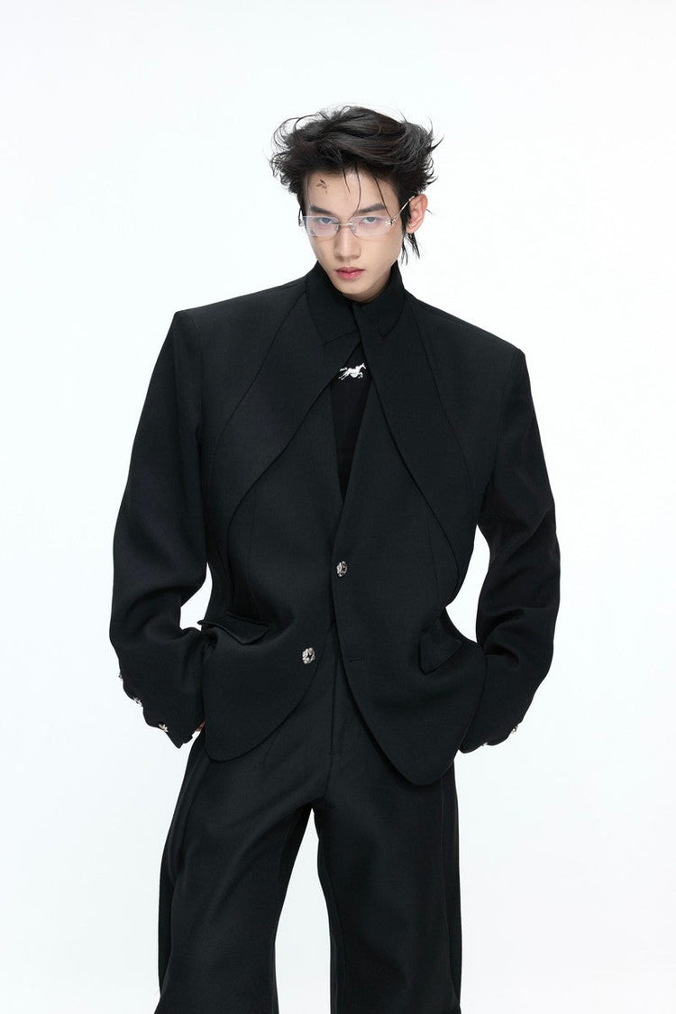 Layered Suit Trousers — Argue Culture — view 2