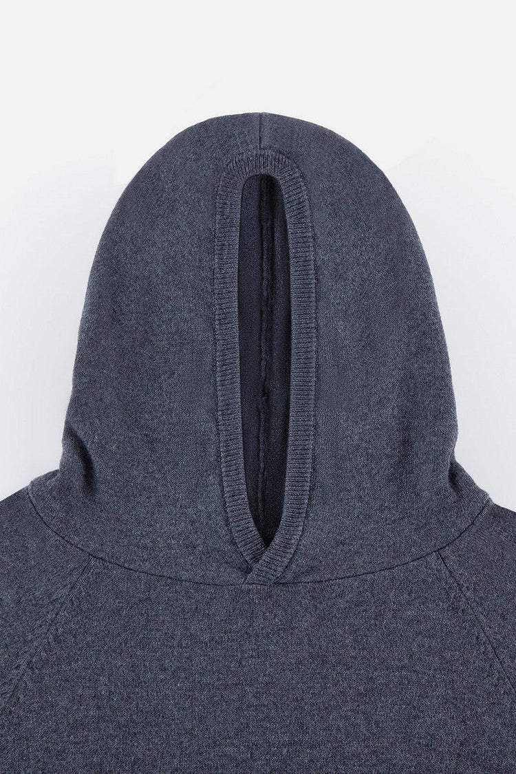 Fitted Cashmere Blend Hoodie — IDLT — view 4