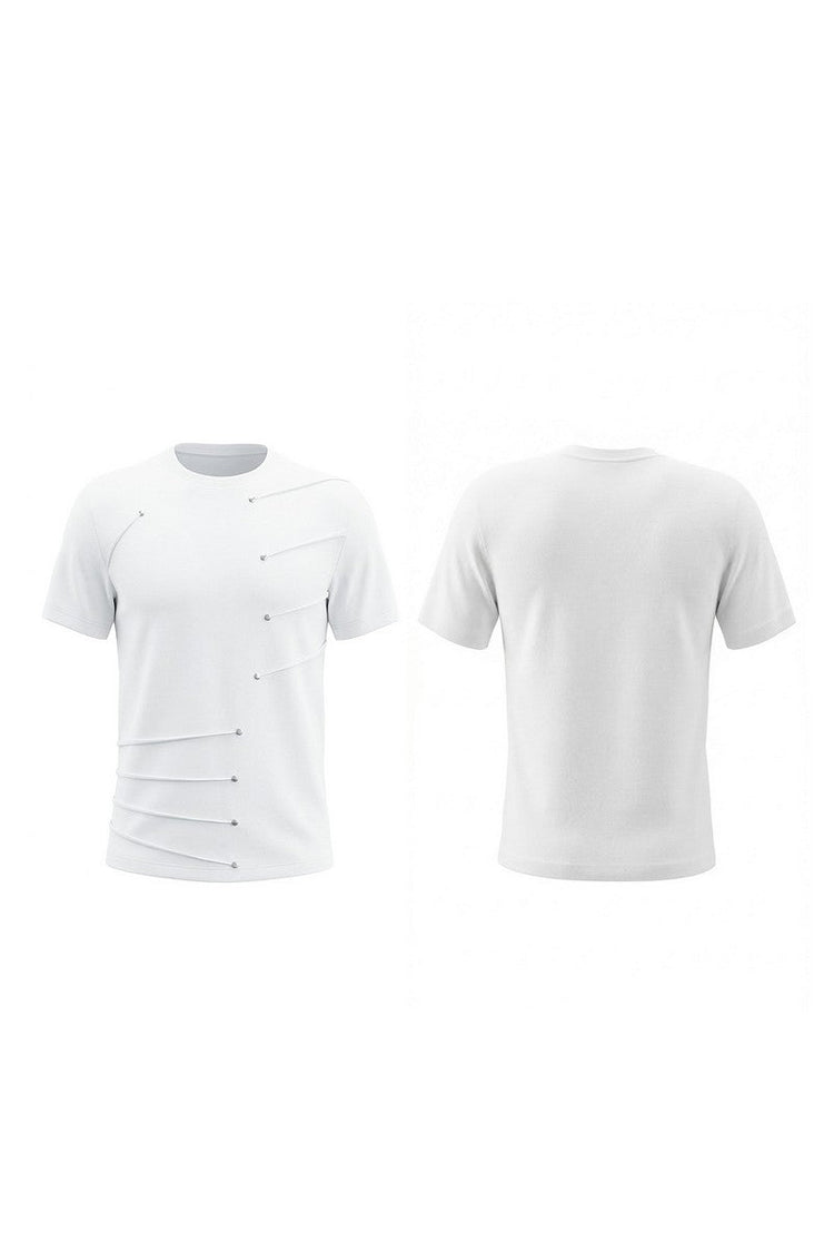 Studded Crewneck T-Shirt — Argue Culture — view 6