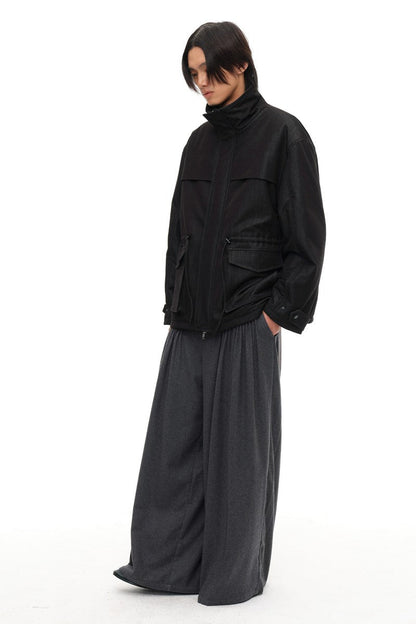 Drawstring Padded Parka