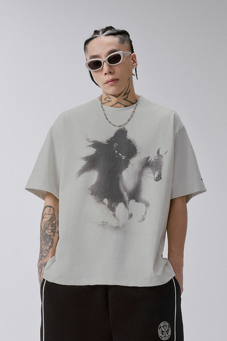 Vintage Graphic T Shirt — F2CE — view 4