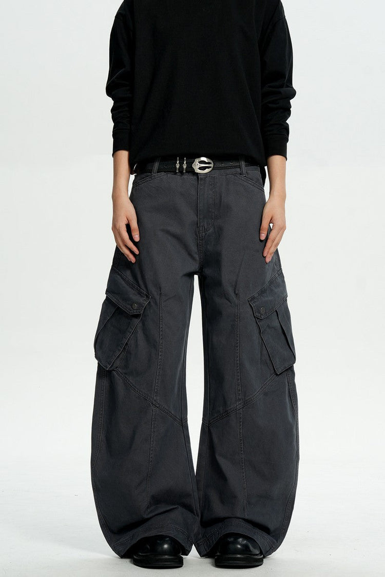 Patchwork Blade Cargo Pants — Trenqor Basics — view 5