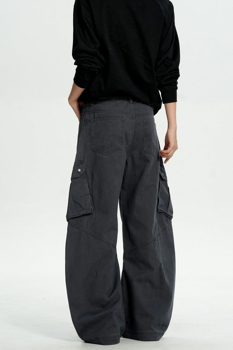 Patchwork Blade Cargo Pants — Trenqor Basics — view 4