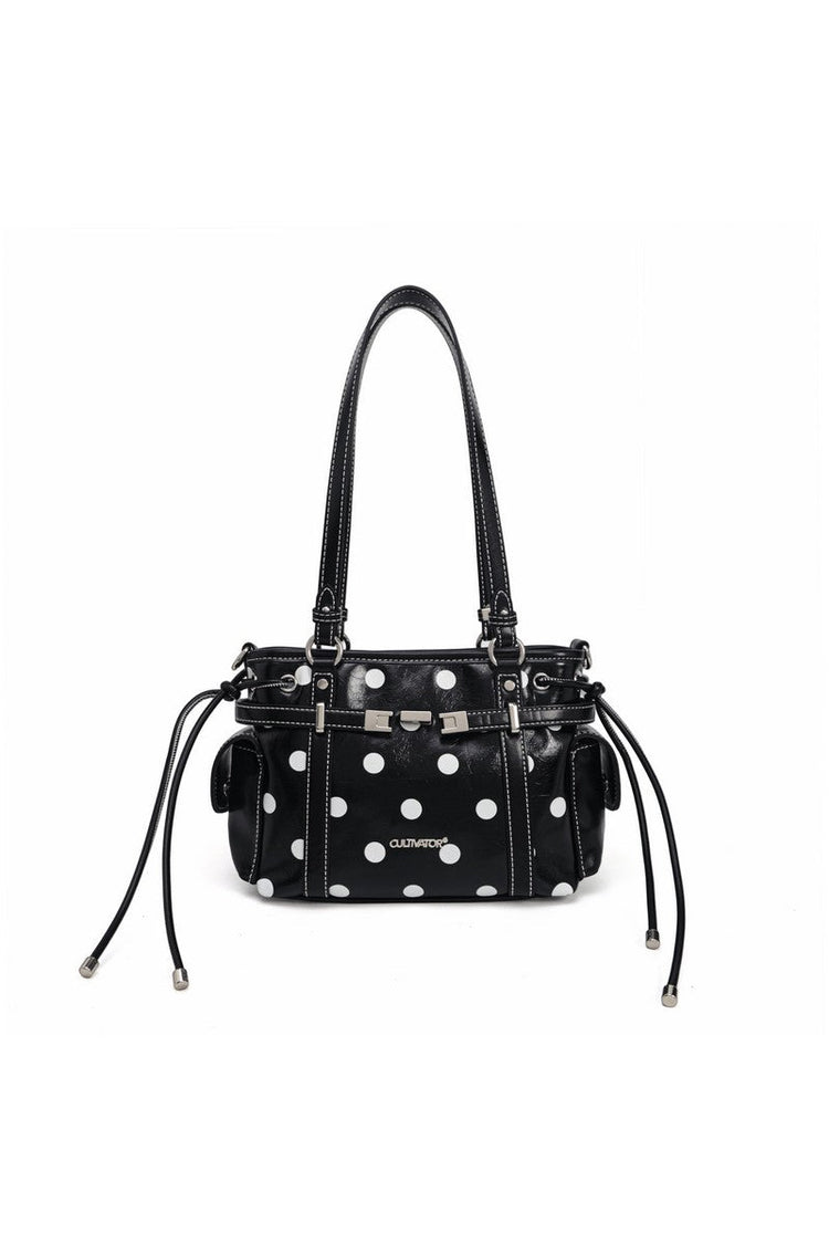 Polka Dot Basket Bag — Cultivator — view 3