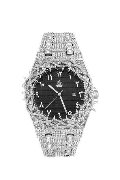 Iced Skull Barrel Watch
