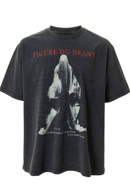 Vintage Washed Graphic T Shirt
