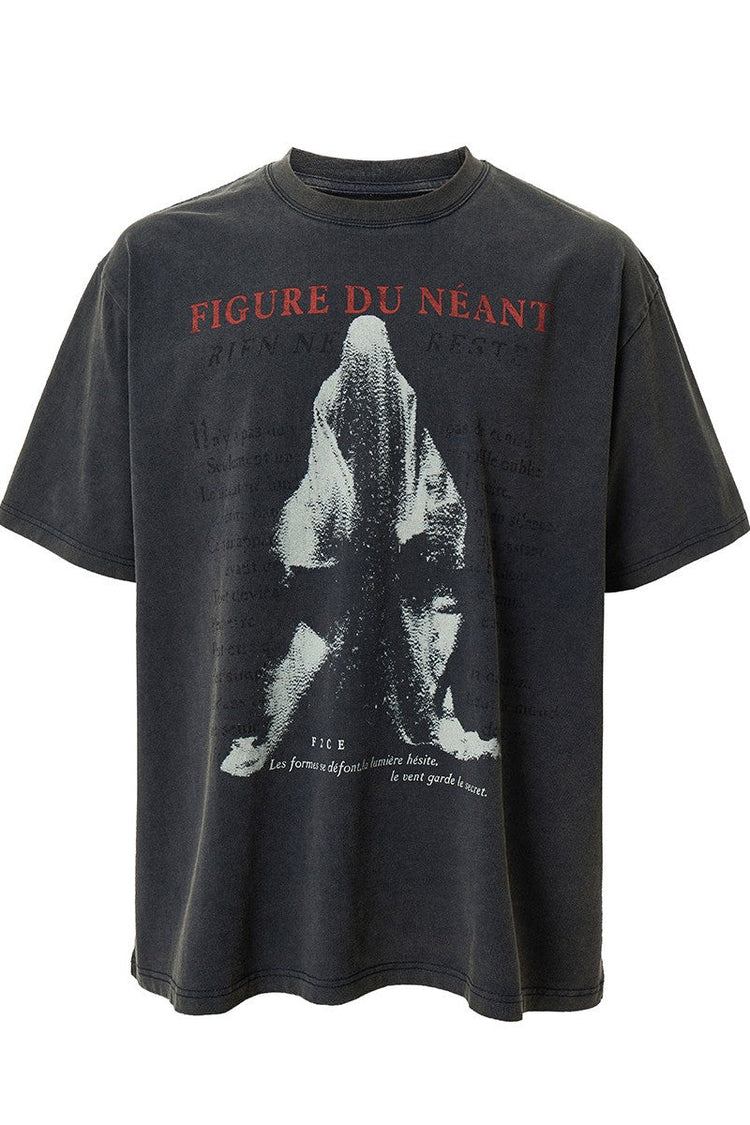 Vintage Washed Graphic T Shirt — F2CE