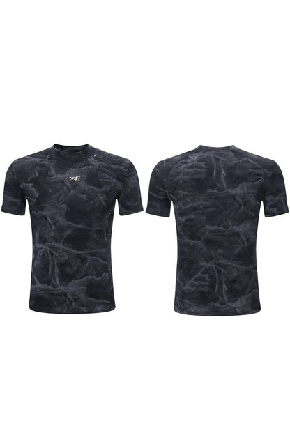 Washed Ribbed Slim T-Shirt