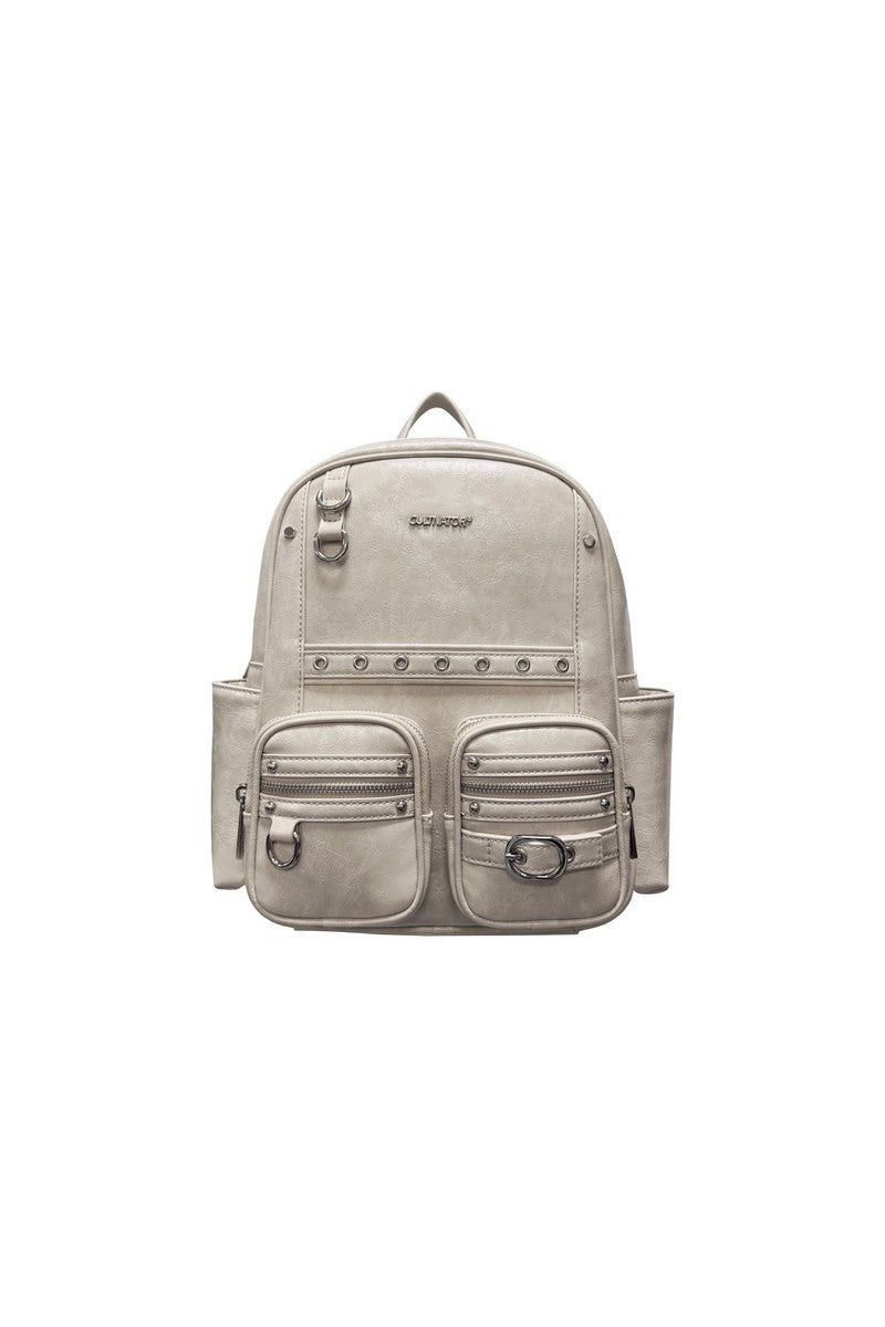 Waxed Leather Backpack