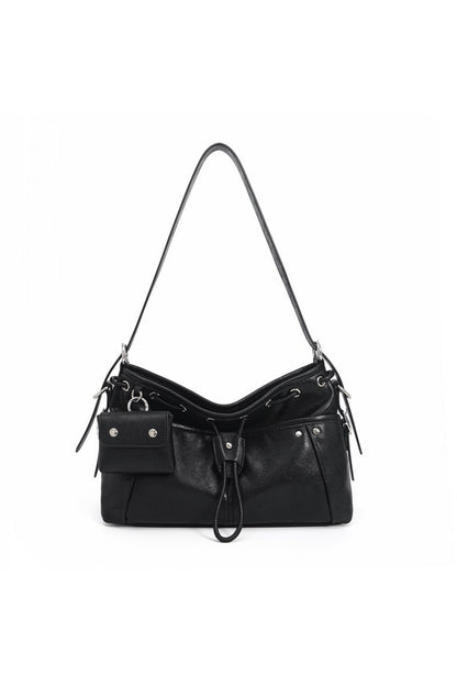 Vintage Commuter Hobo Bag