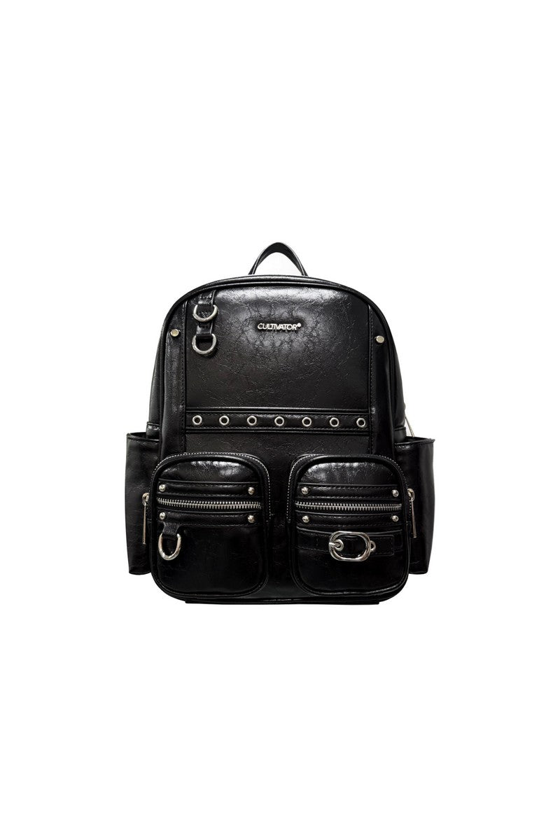 Waxed Leather Backpack