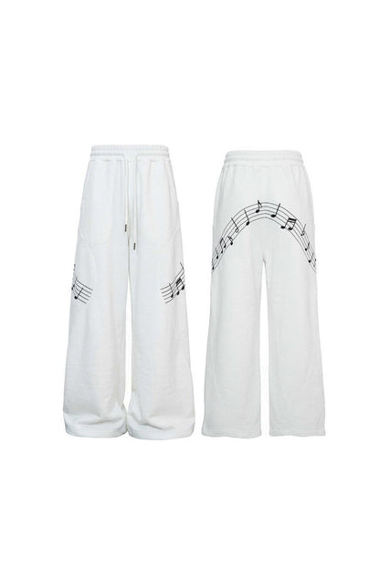 Embroidered Musical Trousers