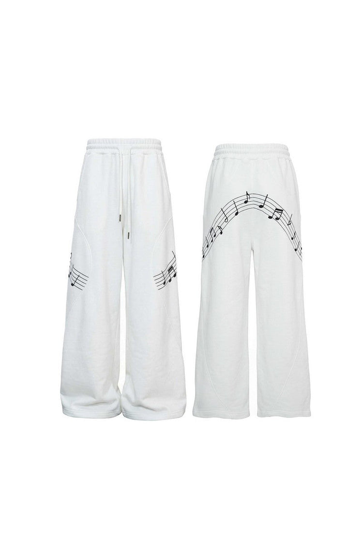 Embroidered Musical Trousers — Argue Culture — view 4