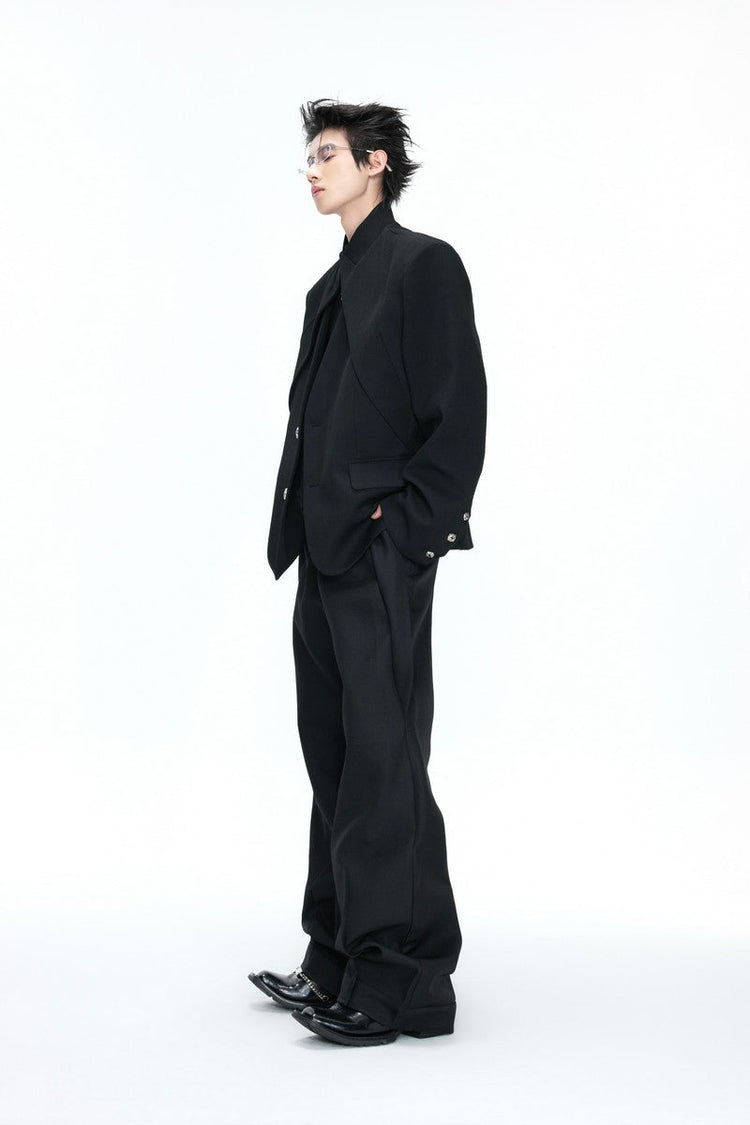 Layered Suit Trousers — Argue Culture — view 4