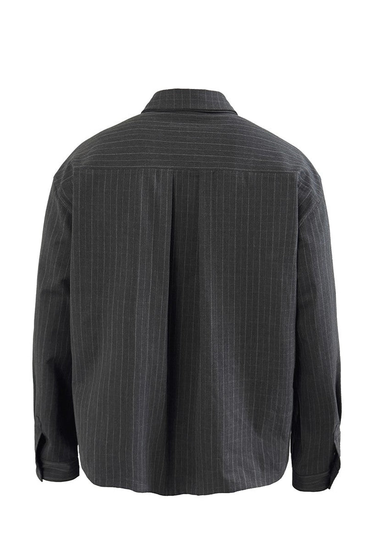 Reversible Plaid Overshirt — JCAESAR — view 3