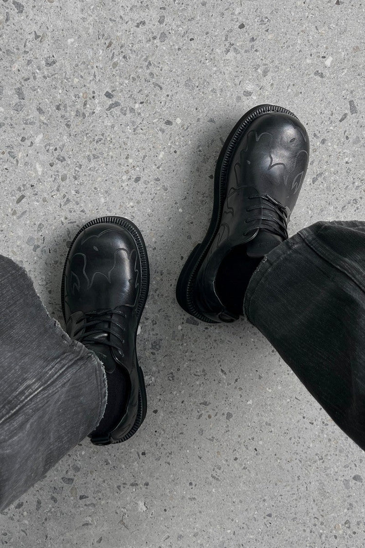 Lug Sole Derby Shoes — TERRAINCOGNITA