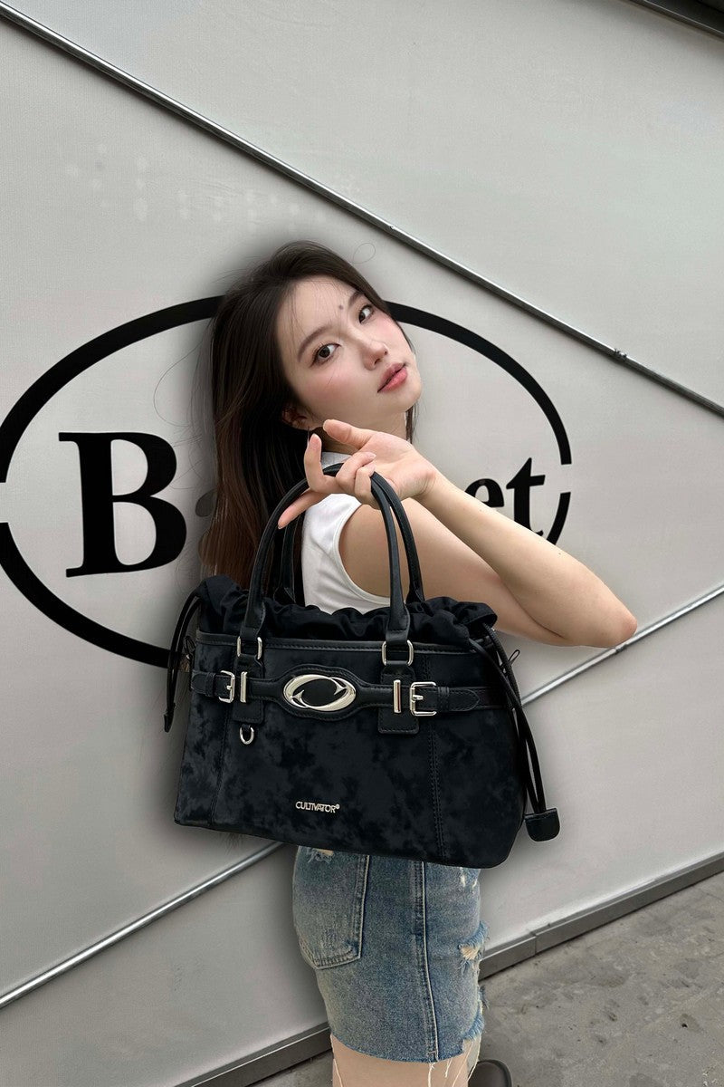 Y2K Metallic Handbag