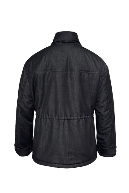 Drawstring Padded Parka
