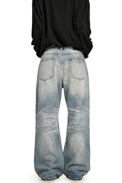 Whisker Wash Jeans