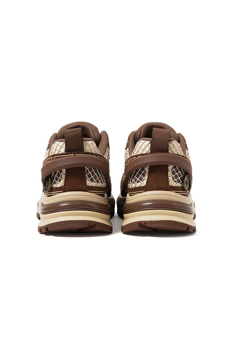 Brown Dad Sneakers — Killwinner — view 2