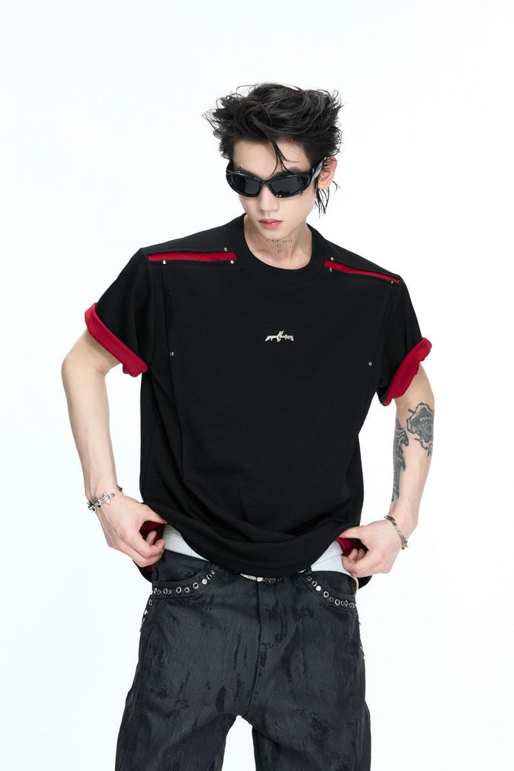 Contrast Crewneck T-Shirt — Argue Culture