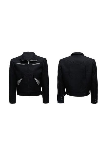 Colorblock Deconstructed Jacket