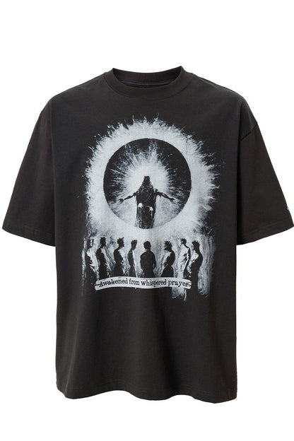 Prayer Graphic Oversized T-Shirt