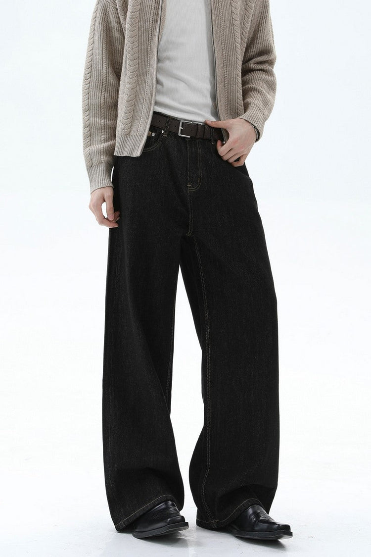 Handstitched Relaxed Fit Jeans — Turntide
